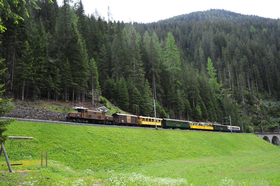 2019.06.11 RhB Ge 6-6 I 415 Krokodil von Davos nach Filisur und zurück (22)